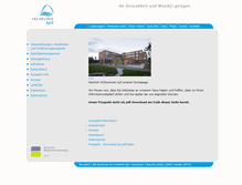 Tablet Screenshot of fachklinik-sylt.de